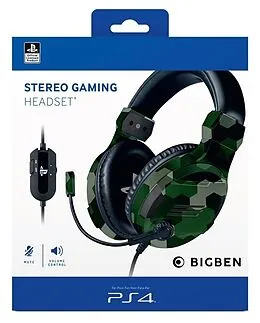 Stereo Headset V3 - camo green [PS4] als PlayStation 4-Spiel