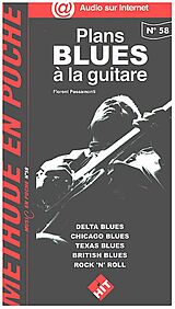 Notenblätter 58 Plans Blues à La Guitare (+Online Audio)