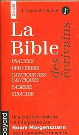 Article non livre La Bible des écrivains : les grands chants : clé USB de Noam Morgensztern