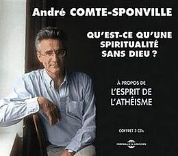 Andre Comte-sponville CD Qu'est-ce Qu'une Spiritual