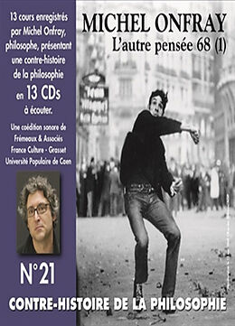 Livre Audio CD Contre-histoire de la philosophie. Vol. 21. De Herbert Marcuse à Henri Lefebvre de Michel Onfray