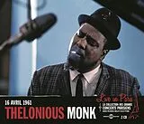 Thelonious Monk CD Live In Paris 16 Avril 1961 (Contient Inédits)
