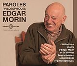 Edgar Morin CD Paroles Philosophiques / L'abécédaire Sonore D'edg