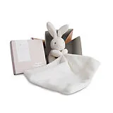 Hase mit Schmusetuch, natur 10cm Spiel