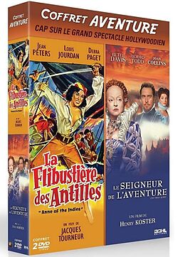 Coffret Aventure : La Flibustière des Antilles + Le Seigneur de l'aventure (2 DVD) DVD