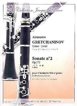 Alexander Gretchaninoff Notenblätter Sonate no.2 op.172