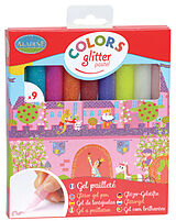 9 Glitter-Glue Stifte Pastel Spiel