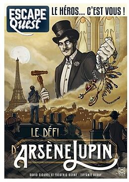 Broché Escape Quest 4 Le défi d'Arsène Lupin de 