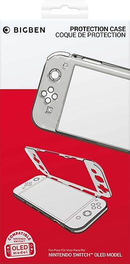 OLED Polycarbonat Hardcase - clear [NSW] comme un jeu Switch OLED