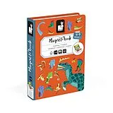 JANOD® Lernspiel Magnetibook, Dinosaurier Spiel