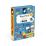 JANOD® Lernspiel Magnetibook, Fahrzeuge Spiel
