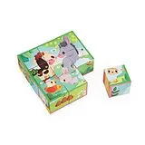 Bauernhof Würfel Puzzle Spiel