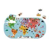 Puzzle Karte für die Badewanne Spiel