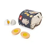 Set Eier aus Holz Spiel