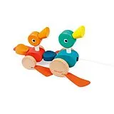 Nachziehspielzeug Entenfamilie Spiel