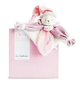 Schmusetuch Bär, rosa 24cm Spiel
