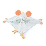 Schmusetuch Maus mit Fingerpuppe 30cm Spiel