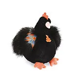 Huhn, schwarz 28cm Spiel