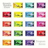 Scratch Bandit Crew Vinyl Tangram Series