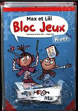 Article non livre Max et Lili: bloc jeux hiver de 