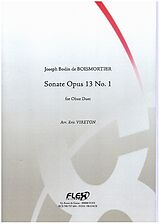 Joseph Bodin de Boismortier Notenblätter Sonata op.13 no.1