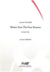 Antonio Vivaldi Notenblätter Winter from The Four Seasons