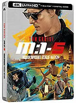 Mission Impossible 5-4K Steelbook Blu-ray UHD 4K