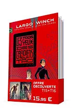 Broschiert Largo Winch : offre découverte T15 + T16 von Jean Van Hamme, Philippe Francq
