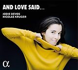 Jodie/Krüger,Nicolas Devos CD And Love Said...-Lieder