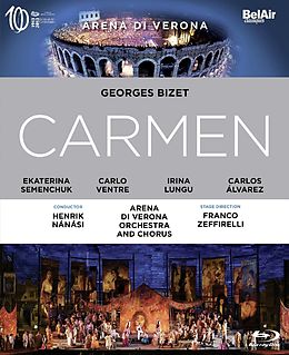 Carmen (arena Di Verona 2014) Blu-ray