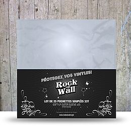 The Rock On Wall (25x)  Crystal Clear Outer Sleeve (80 Micron)