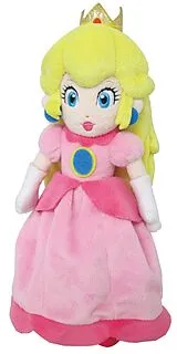 NINTENDO - Plüsch. Mario Bros 22cm Princess Peach Spiel