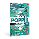 POPPIK Sticker Lernposter Ozean Spiel