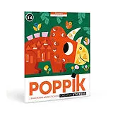 POPPIK Sticker Panorama Poster Dinosaurier Spiel
