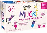 MUCKI Fingerfarbe Königskinder 6x50ml Spiel