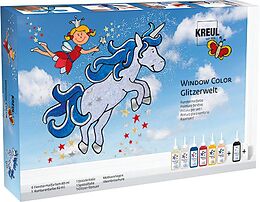 KREUL Window Color Set Glitzerwelt Spiel