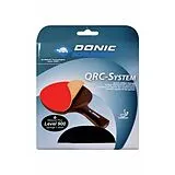Donic-Schildkröt 752575 - Tischtennis Ersatzbelag QRC Level 900, 1,9mm Schwamm, ITTF-Belag, schwarz/rot Spiel