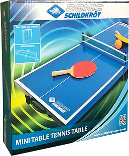 Donic Schildkröt 838576 - Mini Tischtennis, mit 2 Schläger, 1 Ball Spiel