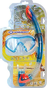 Schildkroet 940011 - Funsports Schnorchelset Barbados 2-teilig, Brille, Schnorchel Spiel