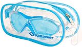 Schildkröt 940050 - Schwimmbrille Bali, Junior Tauchbrille, im Carrybag, blau Spiel