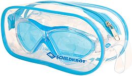 Schildkröt 940050 - Schwimmbrille Bali, Junior Tauchbrille, im Carrybag, blau Spiel