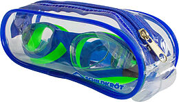 Schildkröt 940055 - Fun Sports, Junior Schwimmbrille Capri 5+, verstellbar, Blau-Grün Spiel