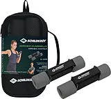 Schildkröt Fitness 960009 - Soft Hanteln Aerobic 1.0 Kg Set, anthrazit-schwarz Spiel