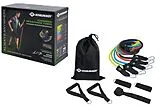 Schildkröt 960125 - Expander Resistance Tubes, 5x Widerstandsbänder mit Zubehör, Fitnessbänder Spiel