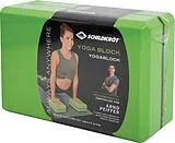 Schildkröt 960130 - Fitness, Yoga Block, Pilates Block, Yogaklotz, Meditation, Dehnhilfe, griffiger und weicher Hartschaum Spiel