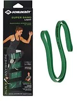 Schildkröt 960226 - Super Band Light, Premium Widerstandsband mit 12-20kg Widerstand, 21mm Breite, Grün, Fitnessband Spiel