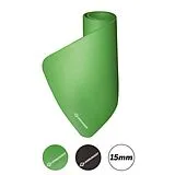 Schildkröt 960261 - Fitnessmatte 10 mm, 183x61x1,5 cm, mit Tragegurt, Syntetikkautschuk, grün Spiel