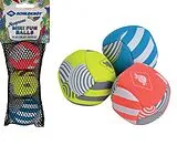 Schildkröt 970145 - Neopren Mini-Fun-Bälle, gefüllt mit Kunststoff-Granulat, 3er Set 5cm Spiel