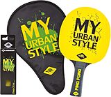 Donic-Schildkröt 788485 - Tischtennis-Set My Urban Style, Geschenkset, 1 Schläger, 3 Bälle, Schlägerhülle Spiel