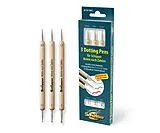 Malen nach Zahlen - 3 Dotting Pen´s doppelseitig Spiel